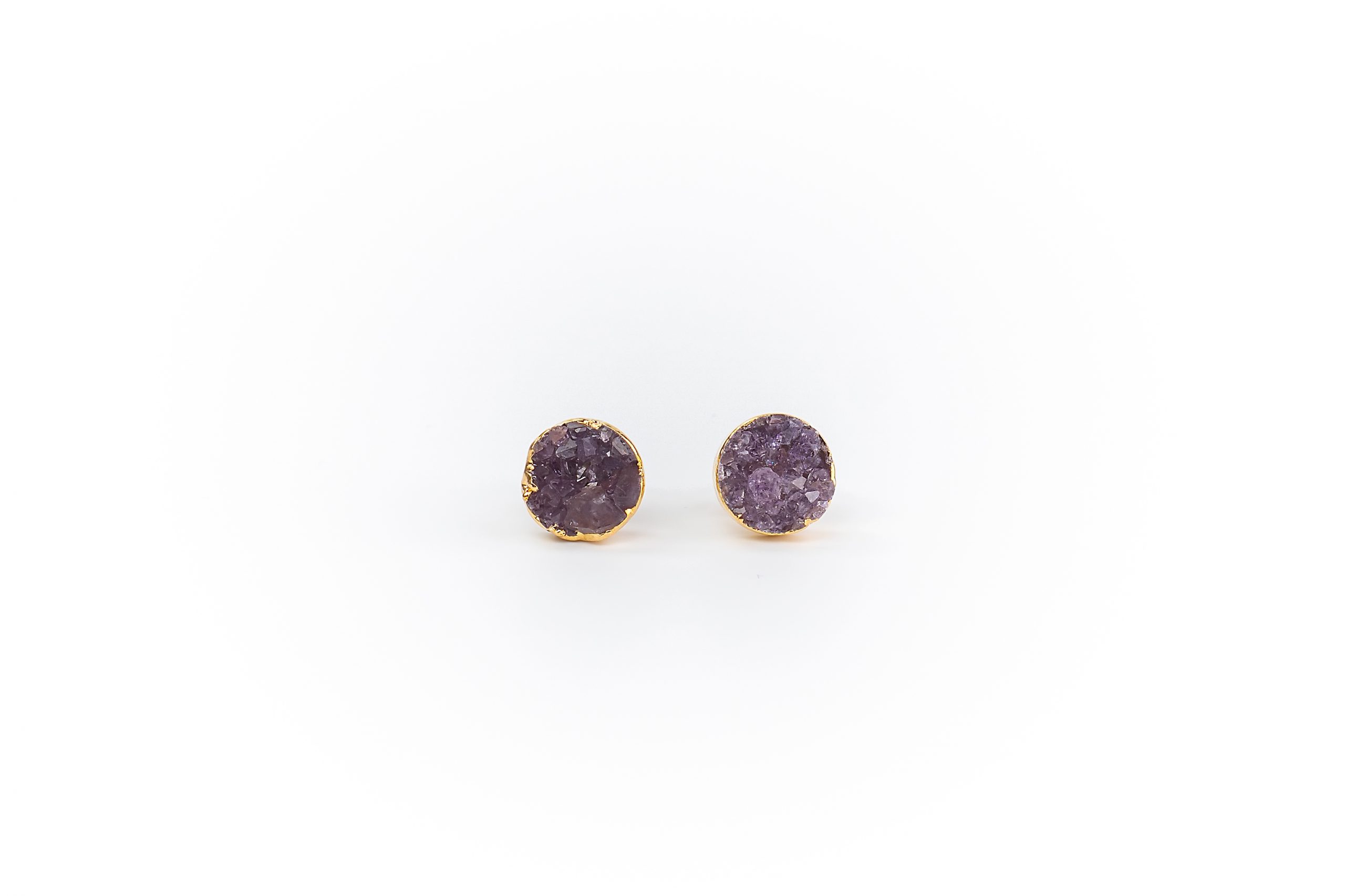 Cercei DILARA Purple Gold